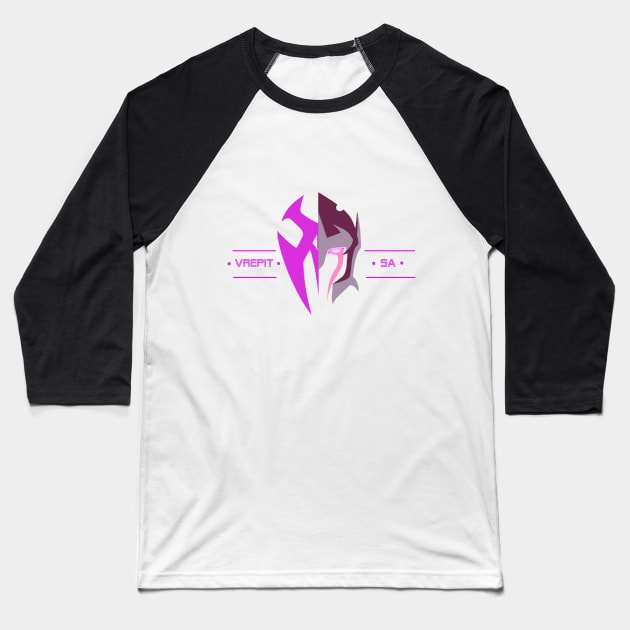 Voltron Zarkon Vector Baseball T-Shirt by CrimsonVoices